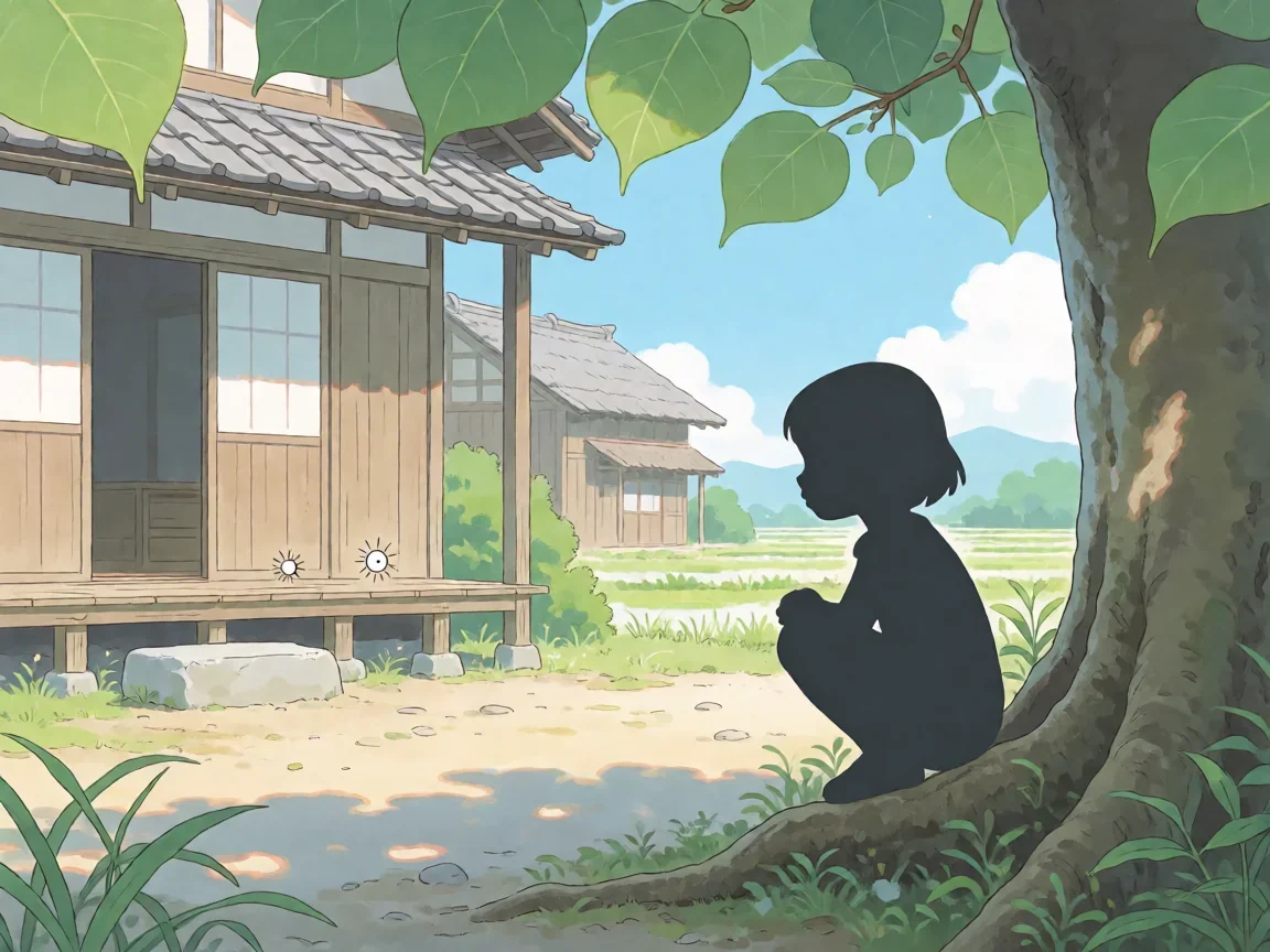 龙猫中文版动画片(夏日奇遇)小月姐妹与龙猫的森林守护 - 第 1 张图片 龙猫中文版动画片,树洞初遇小龙猫