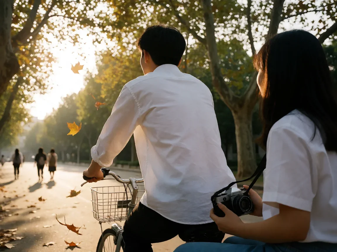 何以笙箫默分集解说:赵默笙与何以琛的七年纠葛 - 第 1 张图片 何以笙箫默分集解说,单车校园剪影