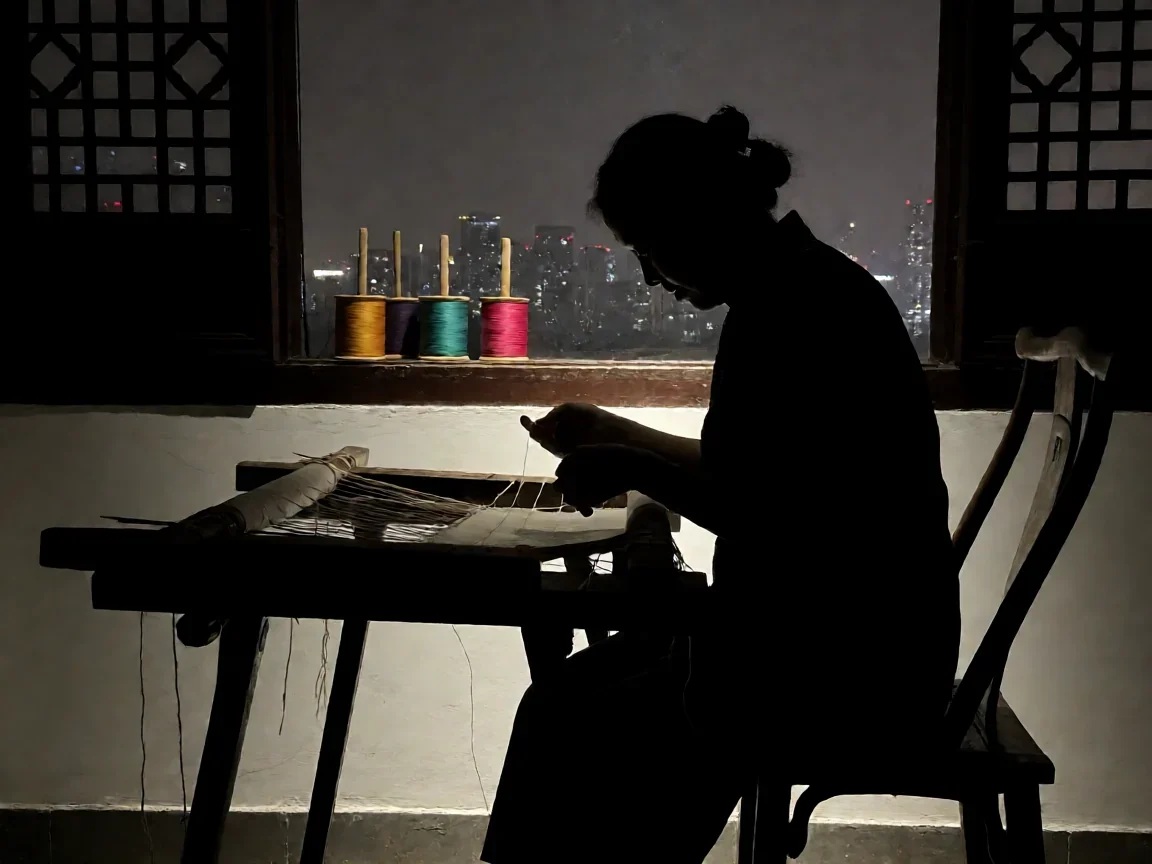 天堂秀30大结局悬念重重,主角人生的最终答案是什么? - 第 1 张图片 天堂秀30大结局,绣架丝线窗台夜色