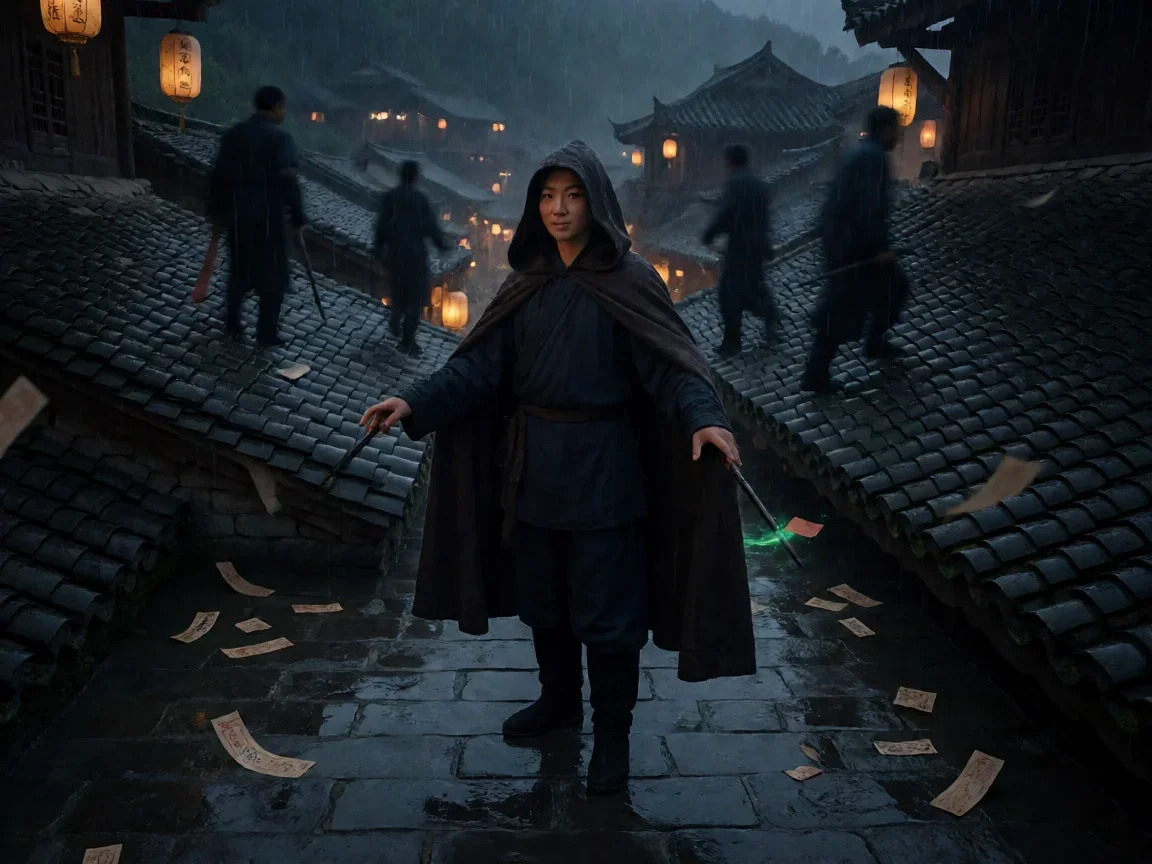 一人之下第五季动漫剧情前瞻,异人世界的风暴再起 - 第 1 张图片 一人之下第五季动漫 唐门雨夜剪影