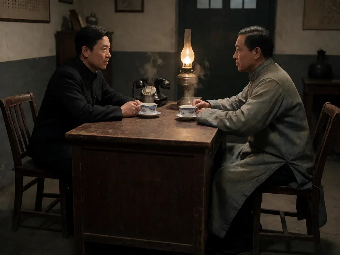 光荣时代大结局,看似尘埃落定实则暗流仍未平息 - 第 1 张图片 光荣时代大结局,警局案桌前兄弟对峙