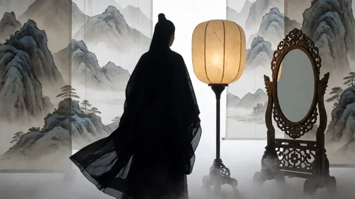 电影《影》剧情介绍,水墨与替身交织的权谋阴影