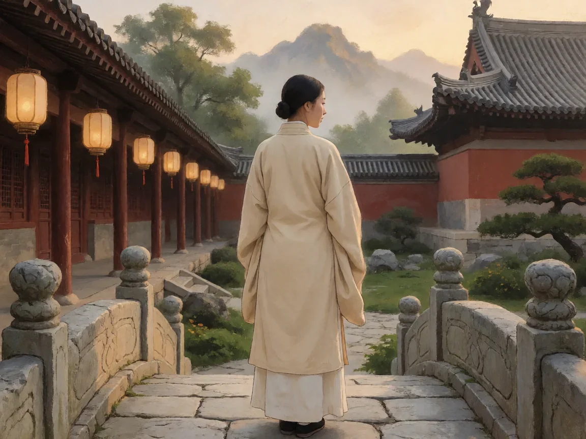卫子夫电视剧结局,从歌女到皇后的浮沉与落幕 - 第 1 张图片 卫子夫电视剧结局石桥宫灯下的歌女剪影