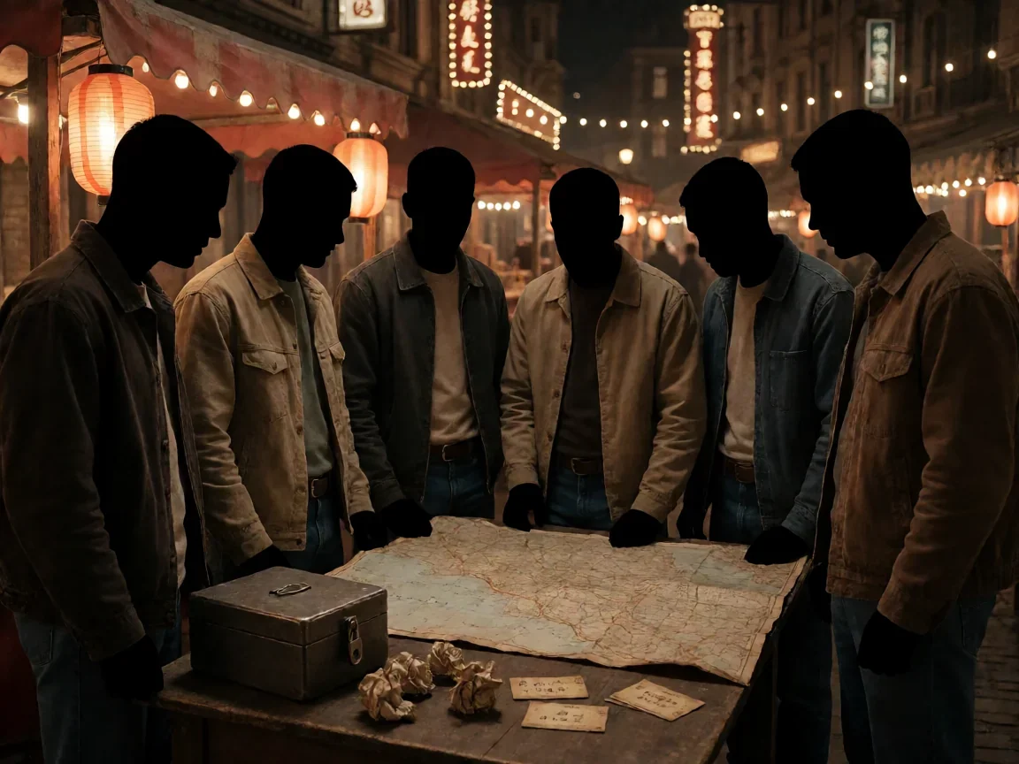 男人帮是哪个综艺:极限男人帮成员与名场面盘点 - 第 1 张图片 男人帮是哪个综艺,夜市摊前谋略剪影