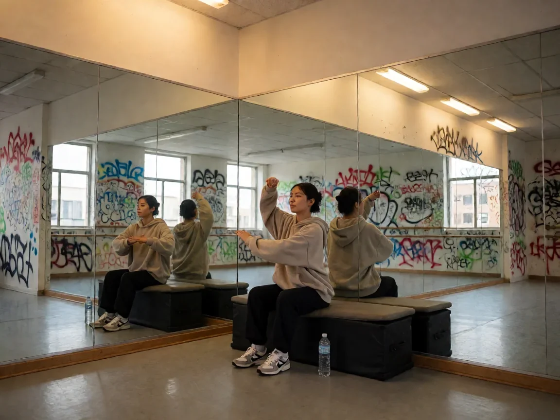 这就是街舞第五季导师 新老队长如何点燃舞者舞台? - 第 2 张图片 这就是街舞第五季导师排练室里的专注背影