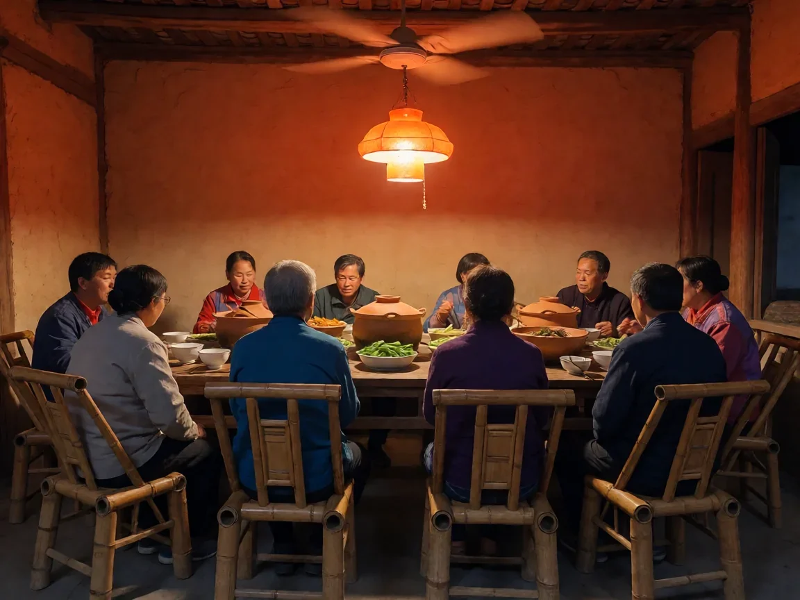 向往的生活第六季嘉宾都有谁:海边蘑菇屋的常驻与惊喜 - 第 3 张图片 向往的生活第六季嘉宾都有谁暖灯餐桌剪影