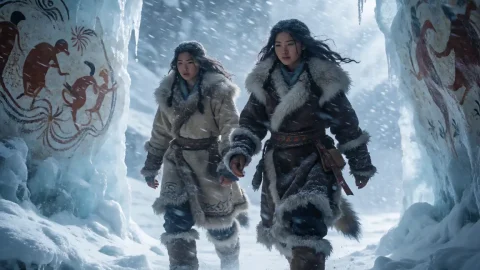 变种女狼前传 姐妹在荒野雪原上的求生之路