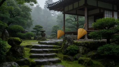 言叶之庭电影中文版 雨中庭园里两个灵魂的短暂相遇