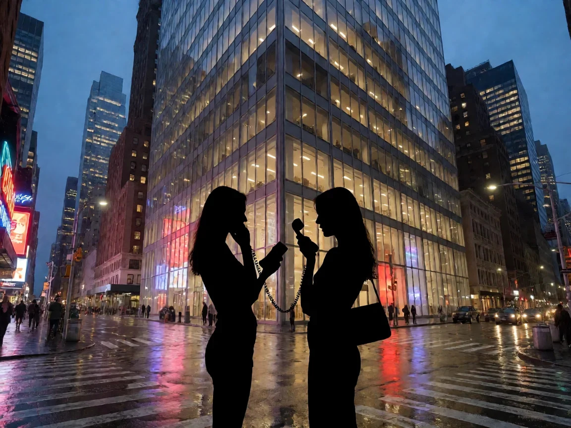 绯闻女孩美剧 为何成为一代人的青春记忆? - 第 1 张图片 绯闻女孩美剧,曼哈顿玻璃幕墙前的闺蜜剪影