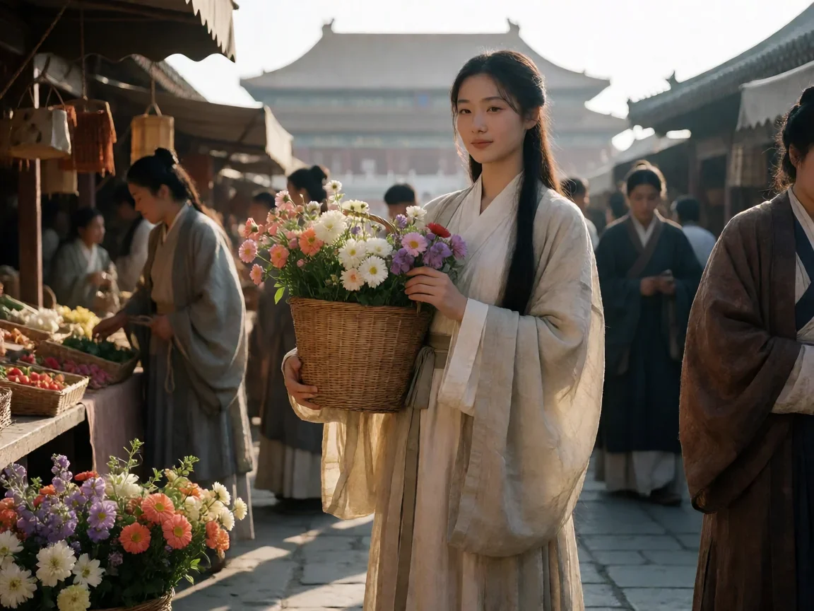 神探狄仁杰前传玲珑的真实身份，花市少女背影