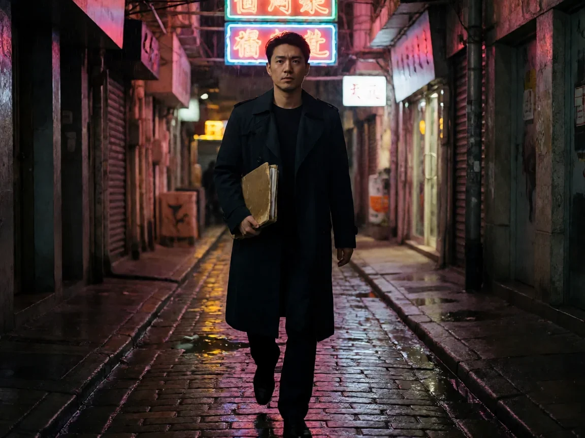 雷霆扫毒电视剧大结局,缉毒组与卧底的最后一战 - 第 1 张图片 雷霆扫毒电视剧大结局,雨夜卧底独行街巷剪影