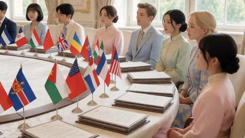 黑塔利亚剧场版（幕后）各国拟人角色与历史梗的狂欢