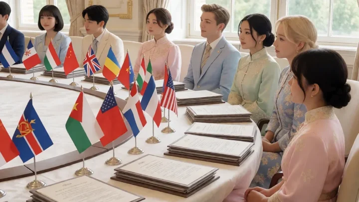 黑塔利亚剧场版(幕后)各国拟人角色与历史梗的狂欢