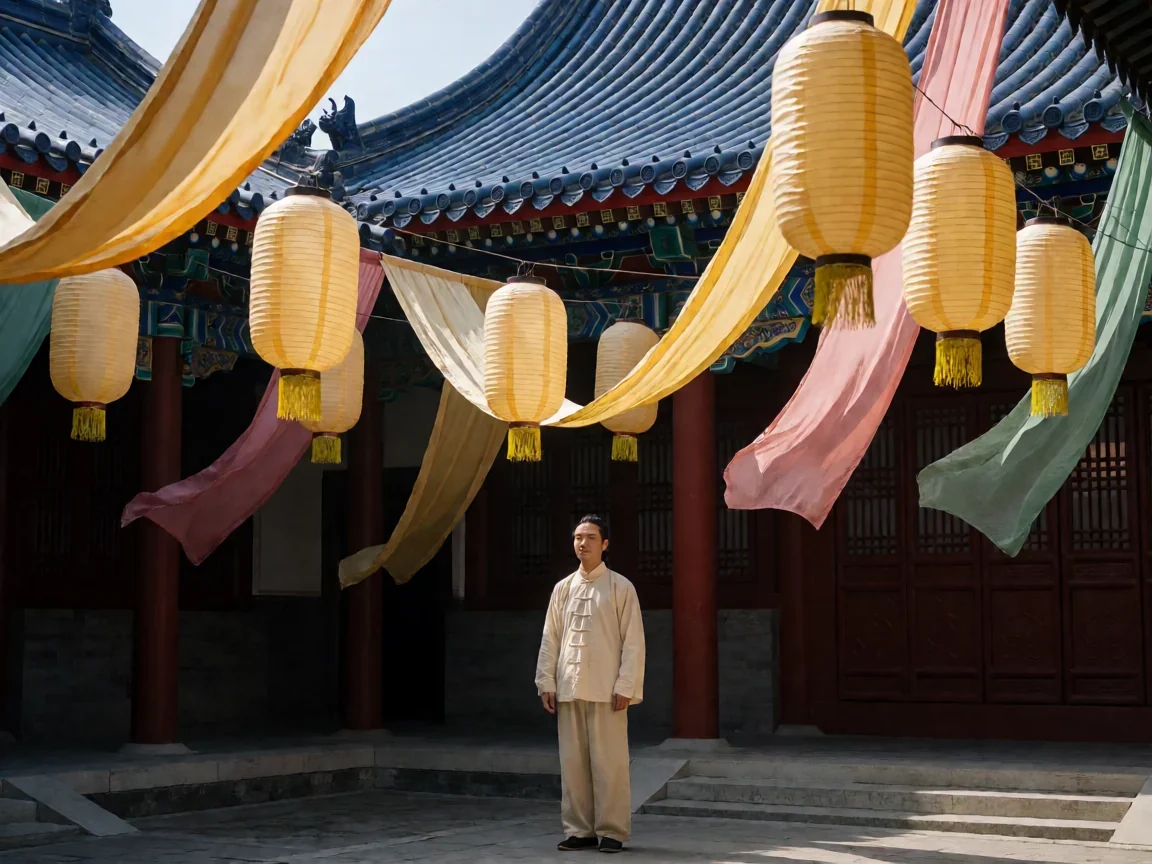 折腰电视剧剧情简介(家族联姻)小乔与魏劭从敌对到携手 - 第 1 张图片 折腰电视剧剧情简介,庭院灯笼映双人剪影