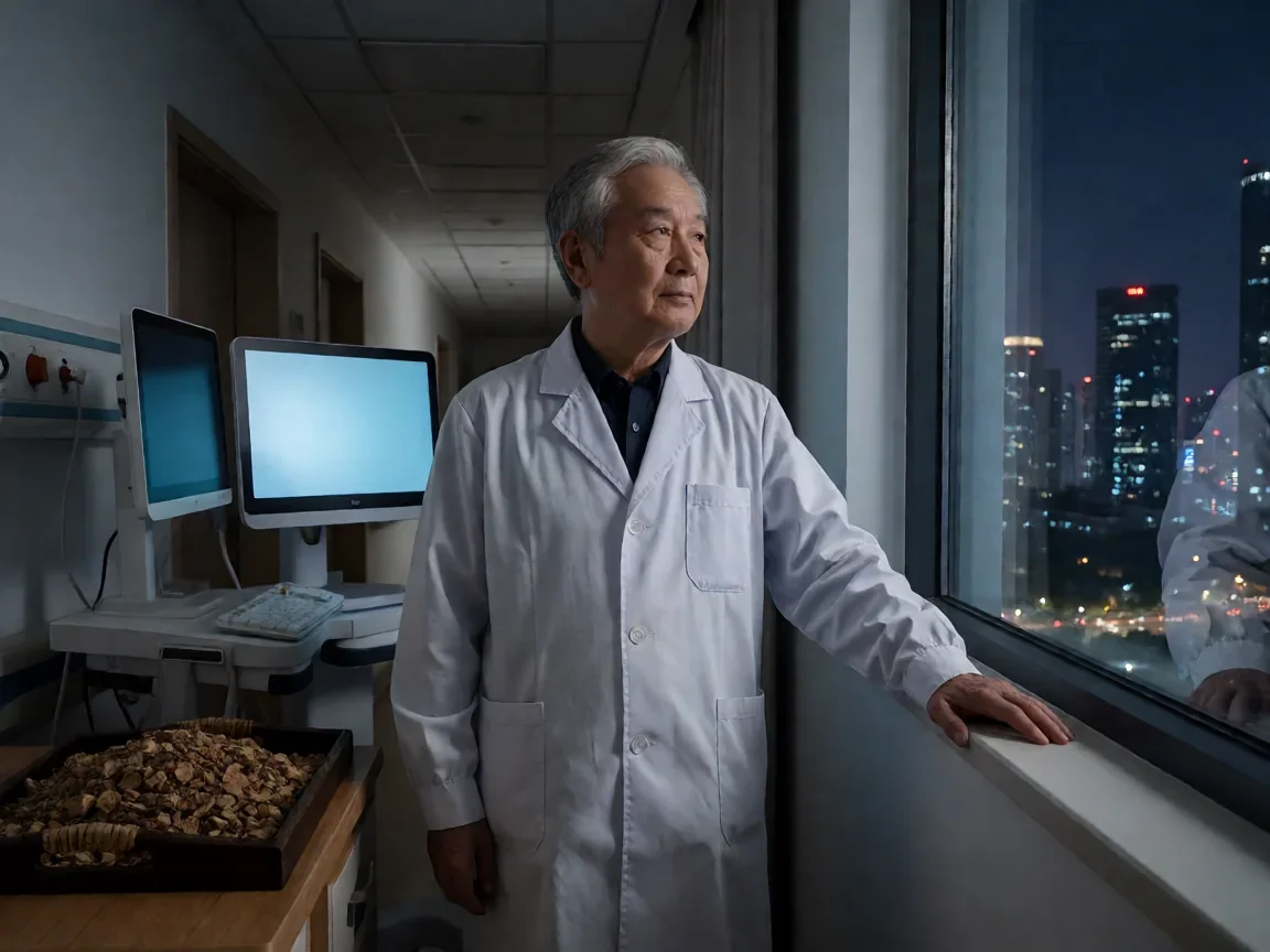 促醒者电视剧 从昏迷到苏醒的悬疑医疗谜局 - 第 1 张图片 促醒者电视剧,诊室中药与仪器交错剪影