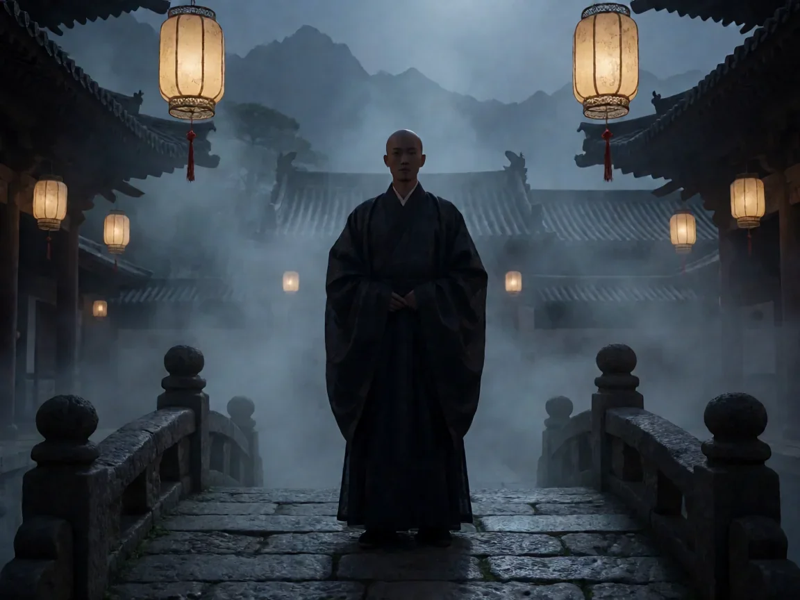 江山风雨情剧情介绍 崇祯与陈圆圆在乱世浮沉中的抉择 - 第 1 张图片 江山风雨情剧情介绍,月下孤影与古庭院剪影