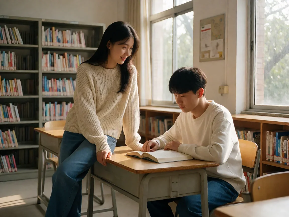 何以笙箫默电影 何以琛与赵默笙七年后的重逢 - 第 1 张图片 何以笙箫默电影,图书馆里青涩的青春时光