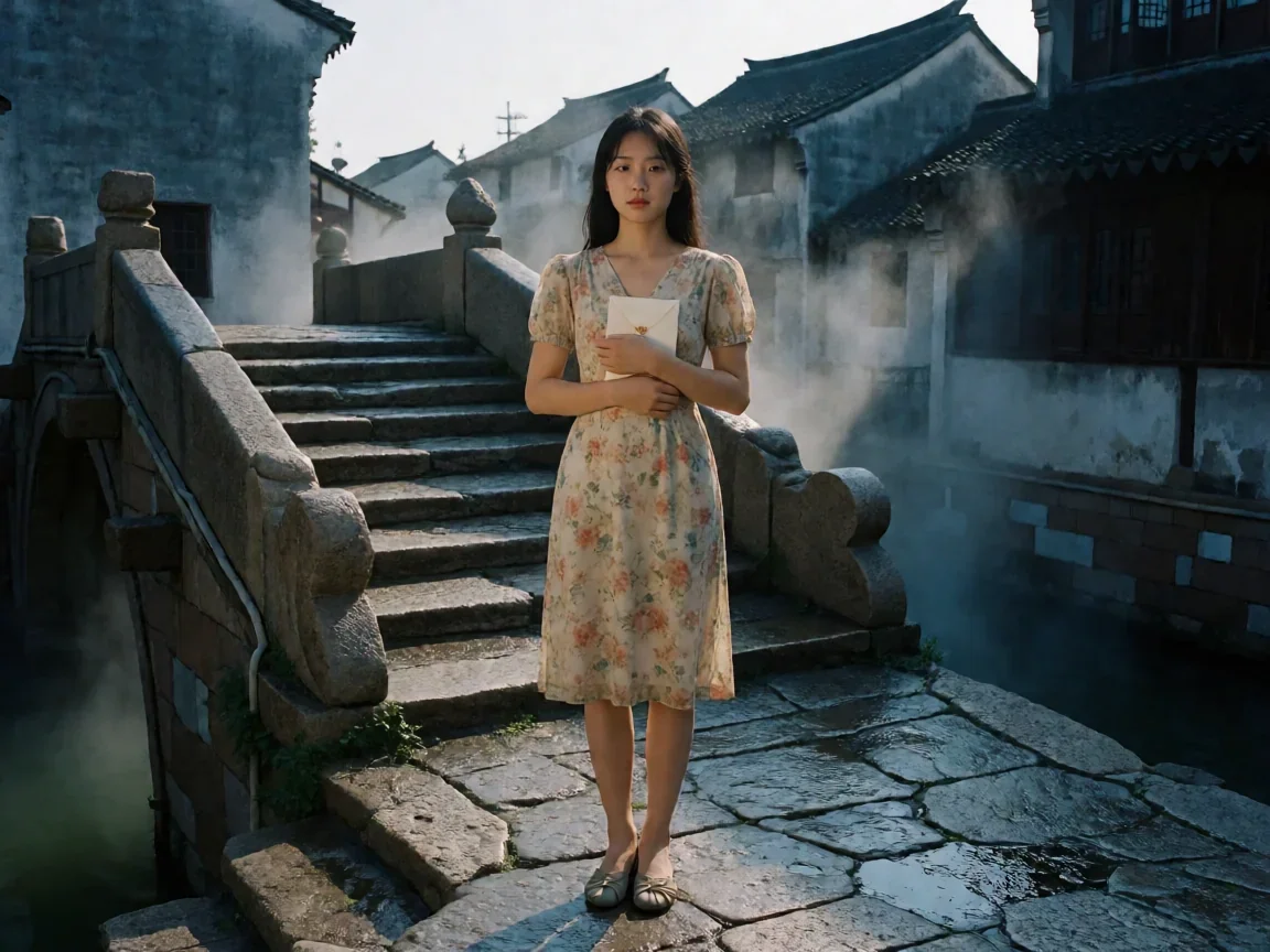 多情女子痴情男大结局讲了什么 真相揭开后情归何处? - 第 1 张图片 多情女子痴情男大结局讲了什么:雨中持信女子泪洒江南古桥