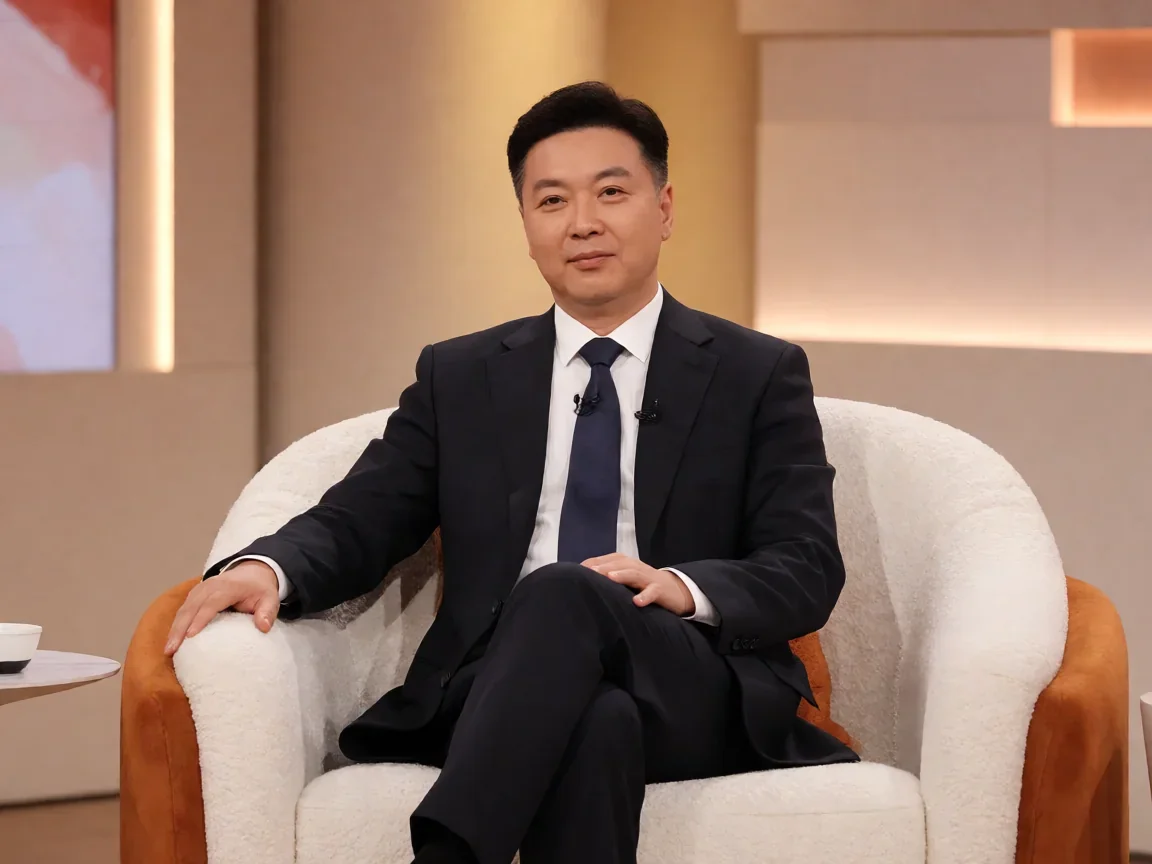 陆毅访谈节目 从荧幕硬汉到家庭担当的坦诚对谈 - 第 1 张图片 陆毅访谈节目现场嘉宾对谈场景