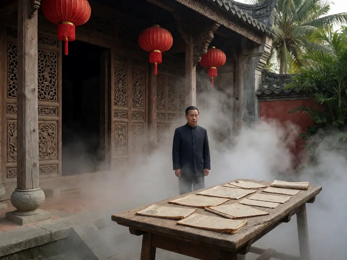 暗香的主演是哪几位演员演绎了这段谍战年代的隐秘情感? - 第 1 张图片 暗香的主演是哪几位,家族祠堂氛围