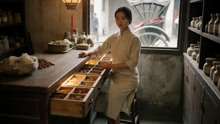 灼灼韶华的剧情介绍 褚韶华从药铺少奶奶到上海女商人的转身