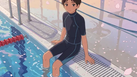 男子游泳部剧场版（泳池边）少年们的接力与告别