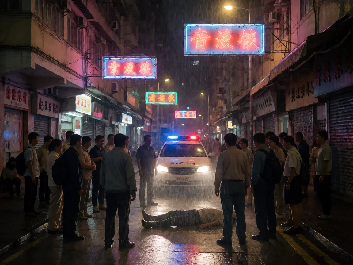 驱魔警察 电影里三场斗法、两道符与一具运毒女尸 - 第 1 张图片 驱魔警察 电影,雨夜街头的运尸惊魂