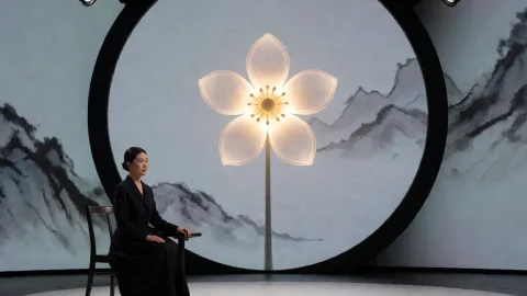 中国诗词大会综艺（飞花令）选手在台上接住冷门诗句的瞬间