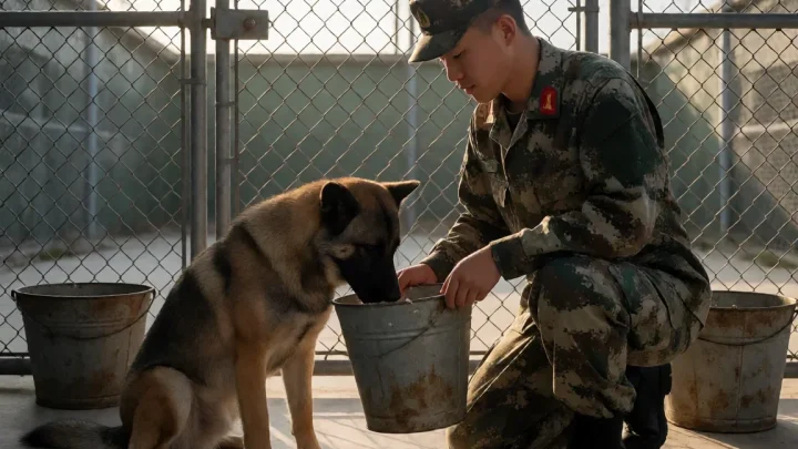 神犬奇兵电视剧中郭有栋、熊雄、龙飞三人的训犬岁月