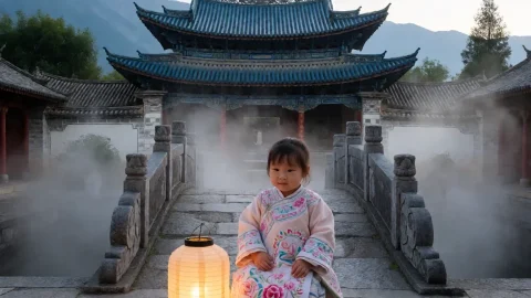大理公主 电视剧里阿细与艾月这对同日出生姐妹的两种选择