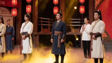 天龙八部综艺节目 武侠角色与游戏互动的高能欢乐现场