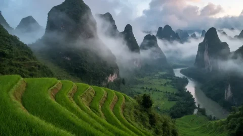 美丽中国纪录片从锦绣华南到潮涌海岸的六段山河