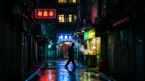 无间道电影里陈永仁与刘建明在天台那次对视