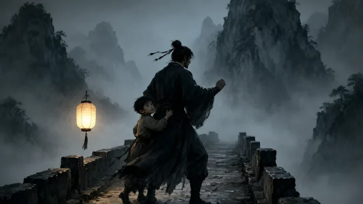 秦时明月动漫 荆天明与盖聂在乱世里的那趟护送