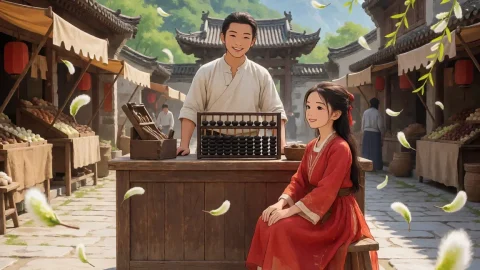 仙剑奇侠传三动漫 景天雪见并肩踏上的寻宝之旅