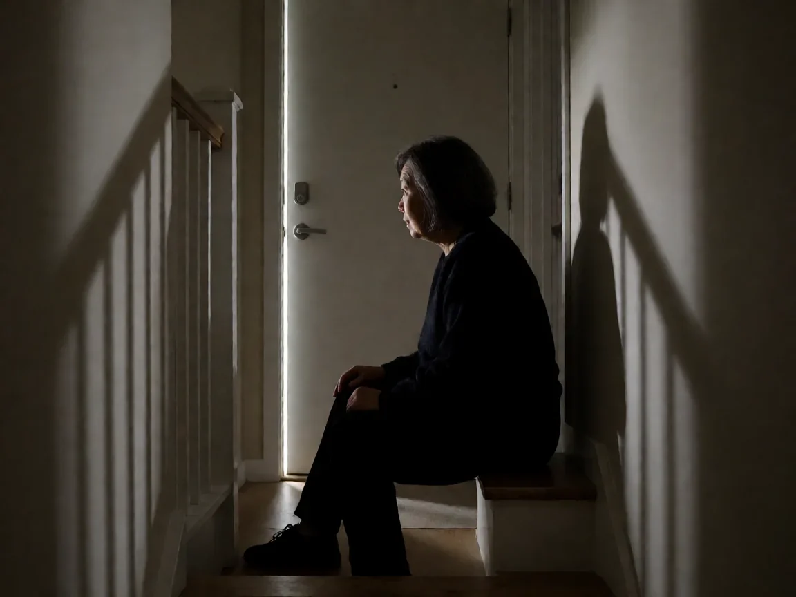 隔壁的男孩电视剧,从日常邻居到危险深渊的距离 - 第 2 张图片 隔壁的男孩电视剧,楼道里母子光影