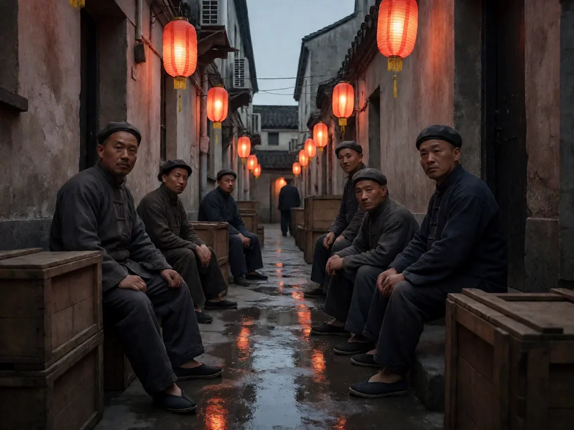 刀锋1937电视剧,从江湖刀客到乱世守城人的蜕变 - 第 2 张图片 刀锋1937电视剧,上海滩弄堂里的帮派对峙