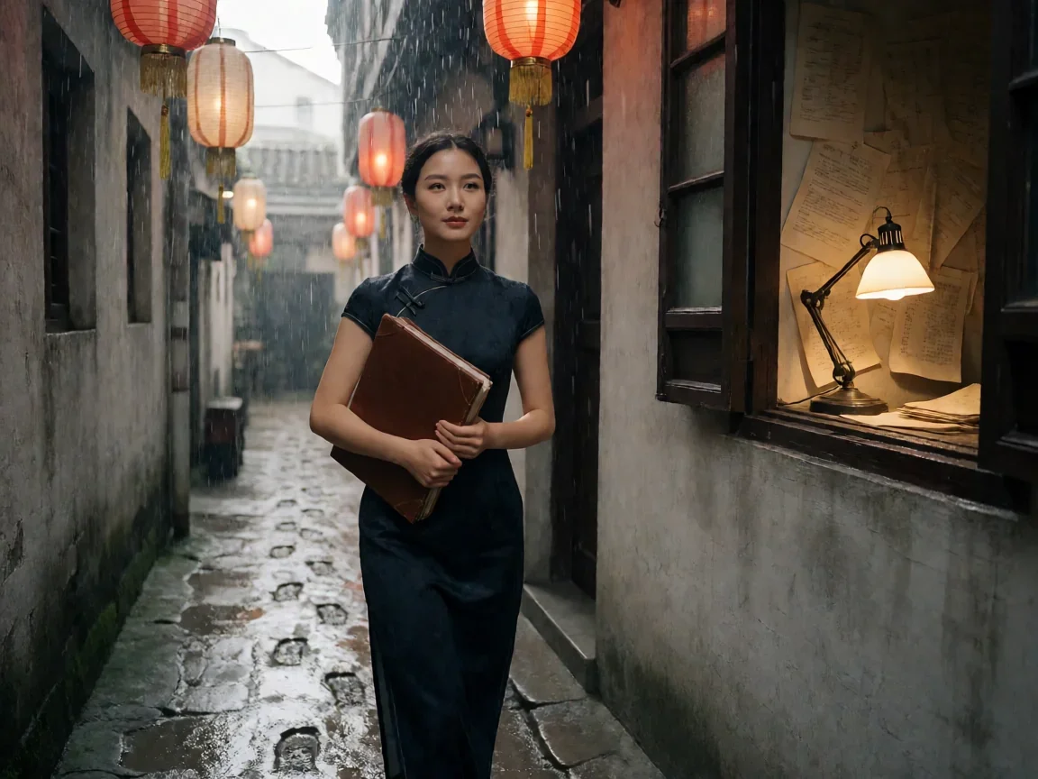 唐琅探案主演 这对搭档如何在一桩桩谜案里破局? - 第 2 张图片 唐琅探案主演,黄衣律师手持卷宗穿行雾巷