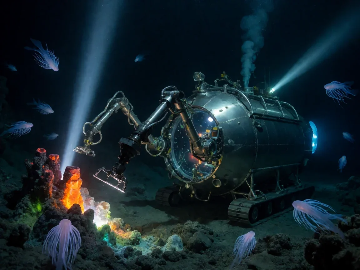 大国重器纪录片观后感，深海探测器 exploring ocean floor abyss