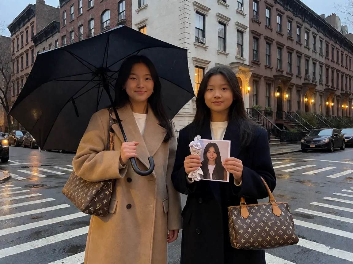 绯闻女孩美剧 为何成为一代人的青春记忆? - 第 2 张图片 绯闻女孩美剧,雨夜街角的双人剪影