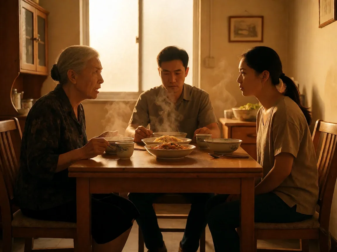 小夫妻时代电视连续剧(婚后生活)迎接新成员的琐碎日常 - 第 2 张图片 小夫妻时代电视连续剧,饭桌上的婆媳矛盾
