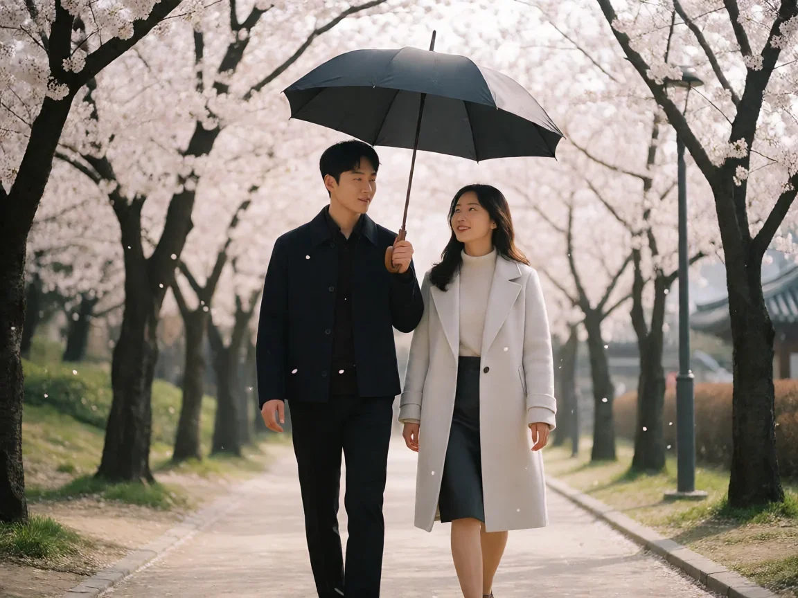 你能听到我的心吗韩剧 车东株与奉友莉跨越误会的守护能否如愿? - 第 2 张图片 你能听到我的心吗韩剧,樱花树下的守护时刻
