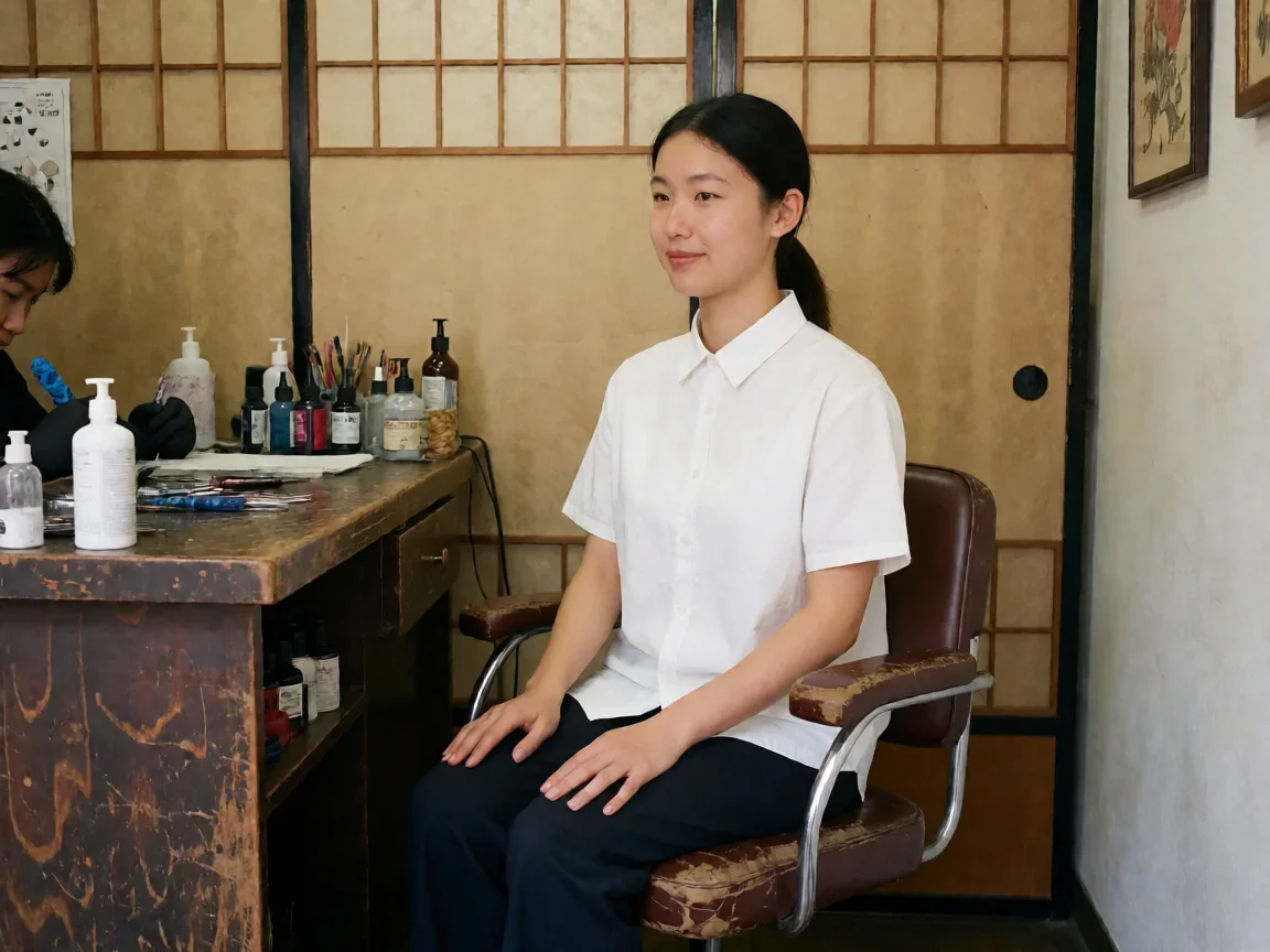 蛇舌电影(东京暗夜)少女路易的身体改造与迷失青春 - 第 2 张图片 蛇舌电影刺青落印