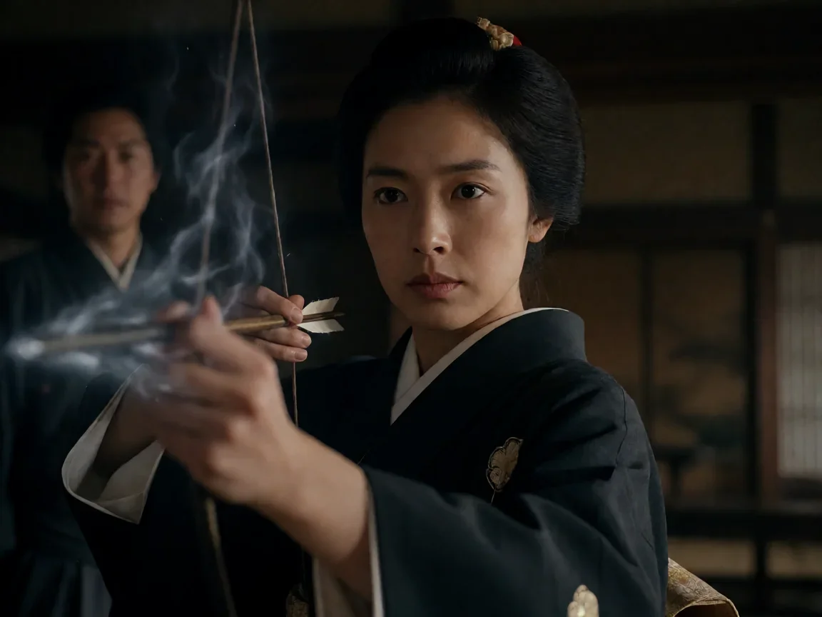 依丝卡动漫1集里那把弓为何认定了浅野真一郎? - 第 2 张图片 依丝卡动漫1集,弓术封印猫又