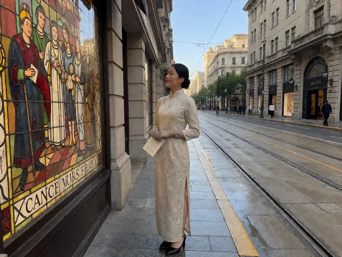 灼灼韶华的剧情介绍 褚韶华从药铺少奶奶到上海女商人的转身 - 第 2 张图片 灼灼韶华旧梦里旗袍的转身