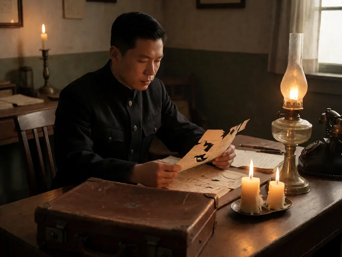 掩护电视剧主要演员 陆毅与刘涛的1945年谍战对峙 - 第 2 张图片 掩护电视剧主要演员,烛下密信特写