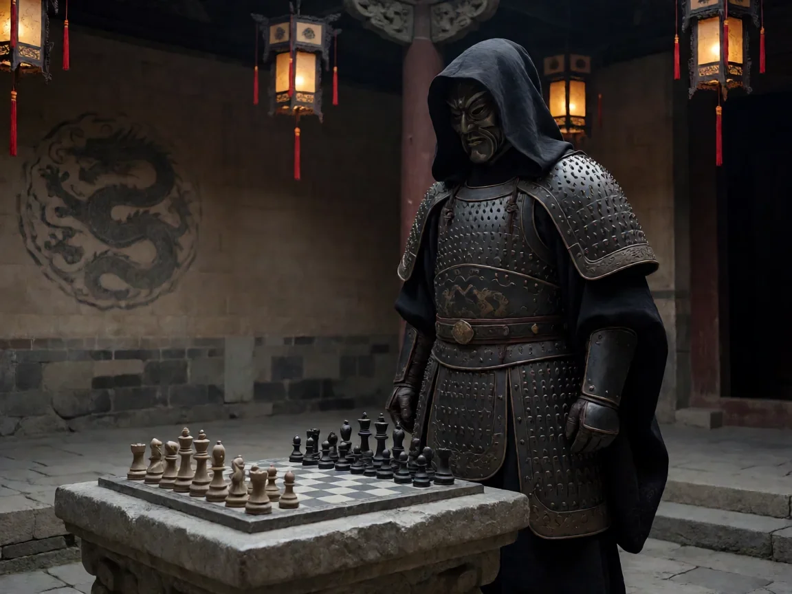 画江湖之不良人动漫，袁天罡面具运棋