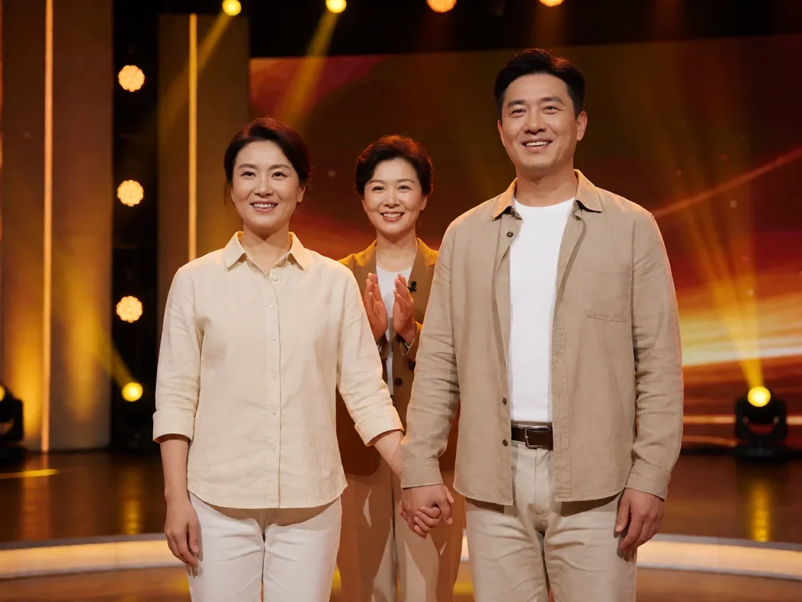婚姻保卫战综艺 情感导师的劝和现场藏着无数现实难题 - 第 3 张图片 婚姻保卫战综艺,夫妻握手和解的温馨时刻