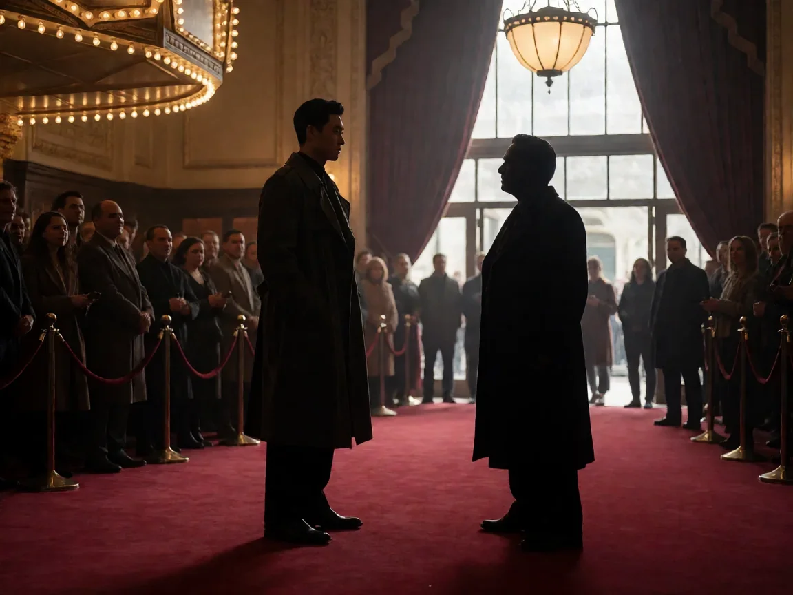 最后魔鬼英雄电影(穿越银幕)一场电影内外的追击 - 第 3 张图片 最后魔鬼英雄电影,首映礼上的对峙剪影