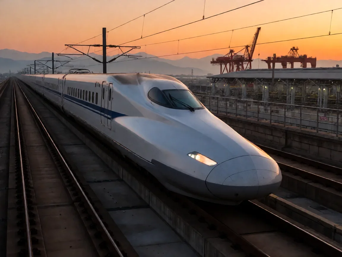 大国重器纪录片观后感，高速列车 dawn departure at station
